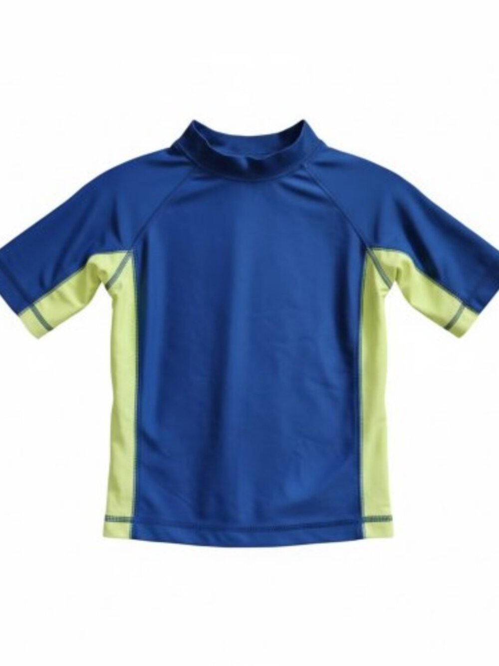 CHEROKEE Blue Short Sleeved Rash Guard Top Boys Size 6-7
